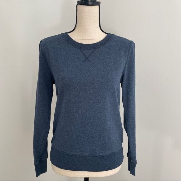 Amazon Essentials Navy Blue Crew Neck Basic Athleisure Casual Sweatshirt size XS - Picture 1 of 10